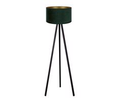 Brilagi Brilagi - Stojacia lampa VELVET 1xE27/60W/230V wenge/zelená