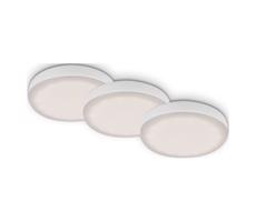Briloner 7061-436 - SADA 3x LED Kúpeľňové podhľadové svietidlo LED/3W/230V IP44
