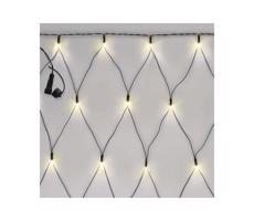D1DW01 Světelný řetěz Standard LED spojovací vánoční řetěz síť 1,5x2 m venkovní teplá bílá