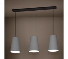Eglo 390136 - Luster na lanku PETROSA 3xE27/40W/230V šedá