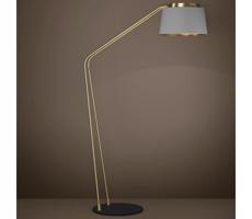 Eglo 390174 - Stojacia lampa ALMERIMAR 1xE27/40W/230V šedá/zlatá