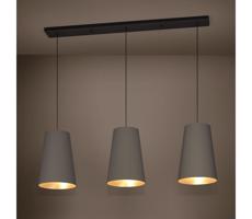 Eglo 390196 - Luster na lanku PETROSA 3xE27/40W/230V hnedá