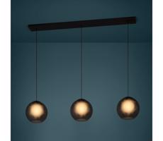Eglo 390214 - Luster na lanku ARANGONA 3xE27/40W/230V dymová