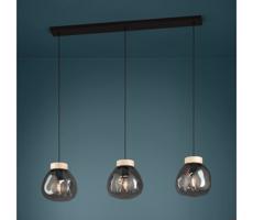 Eglo 390318 - Luster na lanku MAGACELA 3xE27/40W/230V dymová