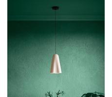 Eglo 390363 - Luster na lanku TOLLERIC 1xE27/40W/230V béžová