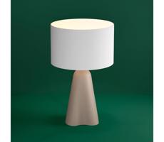 Eglo 390365 - Stolná lampa TOLLERIC 1xE27/40W/230V béžová