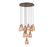 Eglo 39509 - Luster na lanku SIRACUSA 10xE27/60W/230V