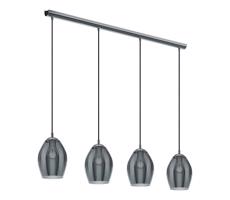 Eglo 39566 - Luster na lanku ESTANYS 4xE27/60W/230V