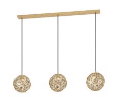 Eglo 39757 - Luster na lanku SKOURA 3xE27/60W/230V