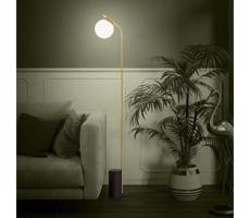 Eglo 39981 - Stojacia lampa BETULIA 1xE27/40W/230V zlatá