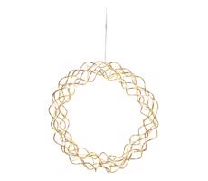 Eglo 411014 - LED Vianočná dekorácia CURLY 30xLED/0,064W/3/230V mosadz