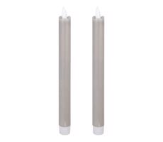 Eglo 422222 - SADA 2x LED Sviečka ANDRAFIABE LED/1xAAA 24,5 cm šedá