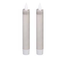 Eglo 422223 - SADA 2x LED Sviečka ANTANABE LED/1xAAA 15 cm šedá