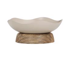 Eglo 427512 - Dekoračný podnos MONYWA pr. 14,5 cm béžová