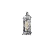 Eglo 54617 - LED Stolná lampa 1xE27/4W/230V 3000K strieborná
