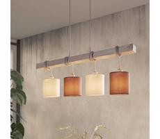 Eglo 55206 - Luster na lanku TOWNSHEND 4xE27/60W/230V