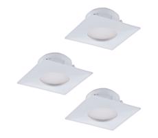 Eglo 95801- SADA 3x LED podhľadové svietidlo PINEDA 1xLED/6W/230V