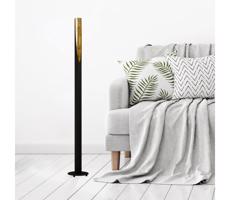 Eglo 97584 - LED Stojacia lampa BARBOTTO 1xGU10/4,5W/230V čierna