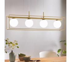 Eglo 97793 - Luster na lanku VALLASPRA 4xE14/40W/230V