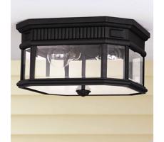 Elstead Feiss FE-COTSLN-F-BK-Vonkajšie stropné svietidlo COTSWOLD LANE 2xE27/60W/230V IP44