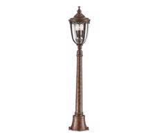 Elstead Feiss FE-EB4-M-BRB - Vonkajšia lampa ENGLISH BRIDLE 3xE14/60W/230V IP44