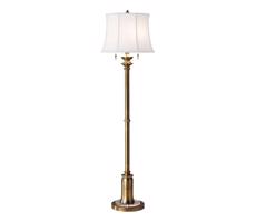 Elstead Feiss FE-STATEROOM-FL-BB - Stojacia lampa STATEROOM 2xE27/60W/230V mosadz