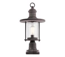 Elstead Kichler KL-RIVERWOOD3-M - Vonkajšia lampa RIVERWOOD 1xE27/60W/230V IP44 čierna