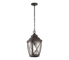 Elstead Kichler KL-TANGIER8-M - Vonkajší luster na reťazi TANGIER 1xE27/60W/230V IP44