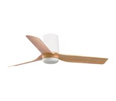 FARO Barcelona FARO 33833 - Stropný látor MINI PUNT TUB S hnedá/biela pr. 90 cm + DO