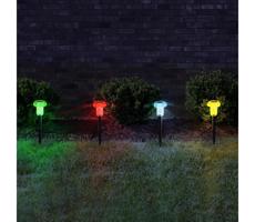 Globo Globo 33987-4 - SADA 4x LED RGB Solárne svietidlo LED/0,05W/3V IP44