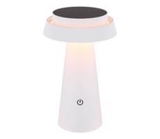 Globo Globo 36624W - LED Stmievateľná solárna dotyková lampa LED/4W/3,7W IP54 biela