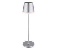 Globo Globo 36637SM - LED Solárne svietidlo LED/0,6W/3V 3000K IP44 matný chróm