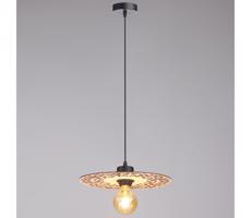 HEXE Luster na lanku FALCO 1xE27/60W/230V pr. 30 cm béžová