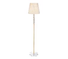 Ideal Lux Ideal Lux - Krištáľová stojacia lampa QUEEN 1xE27/60W/230V zlatá