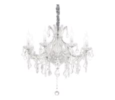 Ideal Lux Ideal Lux - Krištáľový luster na reťazi NAPOLEON 8xE14/40W/230V pr. 67 cm chróm