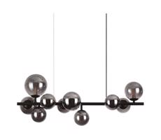 Ideal Lux Ideal Lux - LED Luster na lanku PERLAGE 10xG9/3W/230V 81 cm čierna/dymová