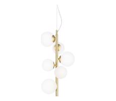 Ideal Lux Ideal Lux - LED Luster na lanku PERLAGE 6xG9/3W/230V pr. 26 cm zlatá/biela