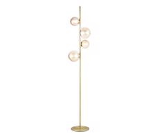 Ideal Lux Ideal Lux - LED Stojacia lampa PERLAGE 4xG9/3W/230V zlatá/dymová