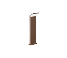 Ideal Lux Ideal Lux - LED Vonkajšia lampa STYLE LED/8,5W/230V 4000K 50 cm CRI 90 IP54 hnedá