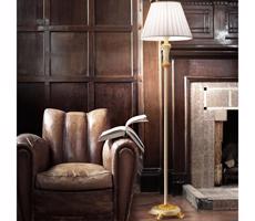 Ideal Lux Ideal Lux - Stojacia lampa FIRENZE 1xE14/40W/230V biela/zlatá