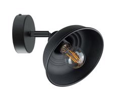 Keter Lighting Nástenné bodové svietidlo FAUN 1xE27/60W/230V čierna