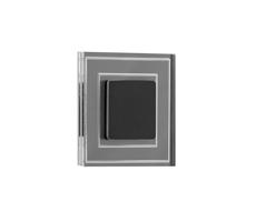 LDST LDST KE-01-SC-BZ8 - LED schodiskové svietidlo KELLY 8xLED/1,2W/230V matná čierna