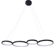 LED Luster na lanku FLAMENCO LED/42W/230V 4000K čierna
