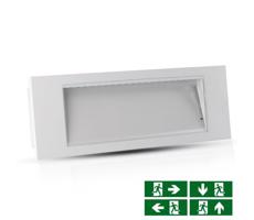 LED Núdzové svietidlo EMERGENCY EXIT LED/3,8W/230V 6000K