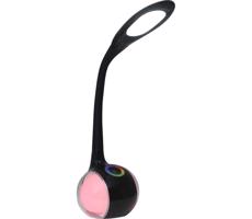LED RGBW Stmievateľná dotyková stolná lampa COSMOS LED/6,5W/230V čierna