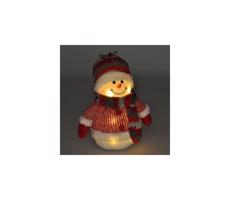 LED sněhulák 26cm 6x LED IP20 3x AA 1V257