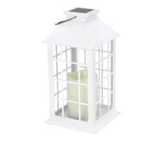 LED Solárne závesné svietidlo LED/0,02W/1,2V 2700K IP44 biela