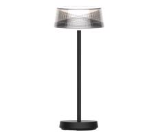 LED Stmievateľná stolná lampa CASABLANCA LED/3,4W/5V USB 3600 mAh IP44 čierna