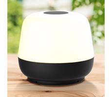 LED Stmievateľná stolná lampa SAMBA LED/1,2W/5V USB 1200 mAh IP44 čierna