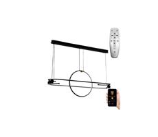LED Stmievateľný luster na lanku LED/95W/230V 3000-6500K + diaľkové ovládanie